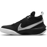 Nike Big Kids' Team Hustle D 10 Shoes - Black/ Metallic Silver