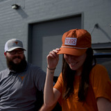 Texas Patch Performance Trucker Hat - Orange