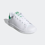 adidas Little Kids' Stan Smith Shoes - Cloud White/Green