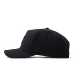 Melin Odyssey Stacked Hydro Hat black back view