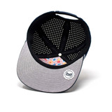 Melin Coronado Anchored Hydro Hat navy blue angled view