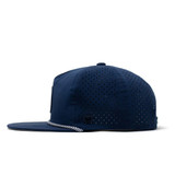 Melin Coronado Anchored Hydro Hat navy blue angled view