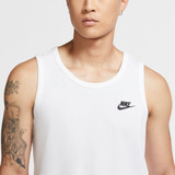 The Nike Sportswear Men's Club Tank in White