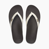 Reef Women's Cushion Court Vegan Flip Flops - Brown Sassy