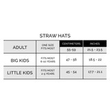 Hemlock Big Kids' Capri Visor blonde angled view