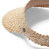 Hemlock Big Kids' Capri Visor blonde angled display