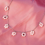 Pura Vida Bitty Pearl Flower Choker