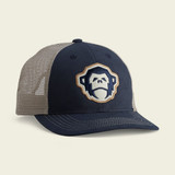 Howler Brothers Men's El Mono Trucker GREY hat - Navy/Khaki Howler Brothers Men's El Mono Trucker GREY hat - Navy/Khaki