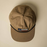 THC Provisions Men's Guadalupe Snapback - Texas Hills Flag