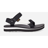 Teva Women's Midform Universal side-panel sandals - Black/Bright White