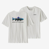 ✨【幻品】patagonia Organic Cotton TROUT Tee Patagonia Patagonia Men's Home Water Trout Organic Tee - Fin