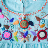 Shorts deportivos 2 en 1 de nailon de Bolongaro Trevor Toddlers' Jardinita Dress - Pale Blue