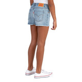 Levi's Girls' Girlfriend Shorts in Newport Beach, angled side view