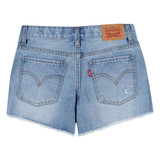 Levi's Girls' Girlfriend Shorts in Newport Beach, angled view