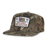 Sendero Provisions Co. All Hat No Cattle Snapback in Mossy Oak Camo