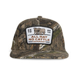 Sendero Provisions Co. All Hat No Cattle Snapback in Mossy Oak Camo