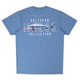 Southern Marsh FieldTec Hammerhead Heather Tee Coral back view
