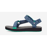 The Teva Kids' Original Universal Sandals in Radio Blue Opal