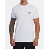 RVCA Men's Sport Vent Performance Tee - White