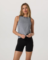 Vuori Women's Energy Tank Top - Heather Grey