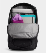 The North Face Women's Jester Backpack in TNF Black, interior detail
