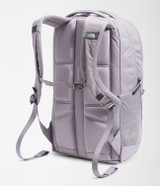The North Face Women's Jester Backpack in Minimal Grey Dark Heather/Minimal Grey, back view
