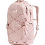 The North Face Women's Jester Backpack in Pink Moss, angled view