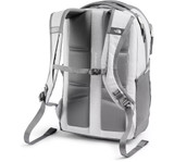 The North Face Women's Jester Backpack in TNF White Metallic/Mid Grey, back view