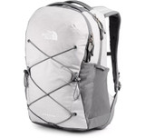 The North Face Women's Jester Backpack in TNF White Metallic/Mid Grey, angled view