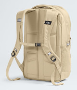 The North Face Women's Jester Backpack in Gravel/TNF Black, front view