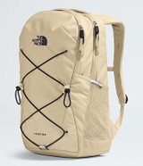The North Face Women's Jester Backpack in Gravel/TNF Black, back view