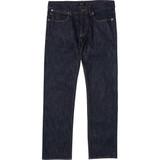 New RVCA Men's Weekend Denim Straight Fit Jeans - Dark Indigo $ 65