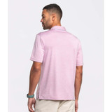 Southern Shirt Men's Grayton Heather Polo in Mauve Mist colorway
