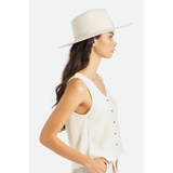 Brixton Women's Jo Wide Brim Rancher Hat side profile