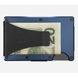 Aluminum Money Clip Wallet - Navy