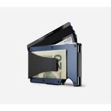 Aluminum Money Clip Wallet - Navy