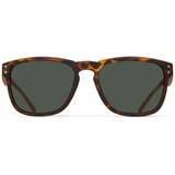 Dot Dash Bootleg Polarized Sunglasses - Dark Tortoise Black Satin/ Vintage Grey Polarized/