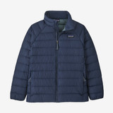 Patagonia Kids' Down Sweater Jacket New Navy full view