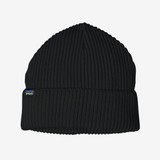Patagonia Fisherman's Rolled Beanie in Black
