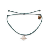 Pura Vida White Opal Saturn Charm Bracelet New Pura Vida White Opal front view