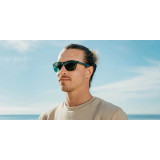 Blenders L Series Sunglasses in Berry Loud overhead view