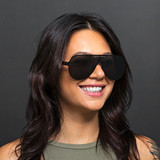 Blenders Falcon Sunglasses in Legend Forever Polarized on-model view