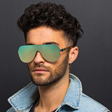 Blenders Falcon Sunglasses in Awesummer Polarized on-model view