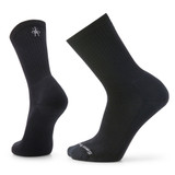 Smartwool Men's Everyday Solid Rib Crew Socks Black front view