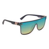 Blenders SciFi Flat Top Sunglasses in Night City front view