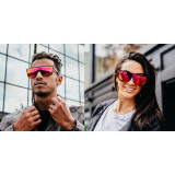 Blenders SciFi Flat Top Sunglasses in Midnight Emma