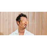 Blenders SciFi Flat Top Sunglasses in Citrus Blast detail
