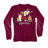 New Puppie Love Girls' Camping Pup Long Sleeve Tee $ 23.99