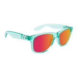 Blenders Electric Kiss Polarized Sunglasses in Crystal Eal/ Hot pink mirror colorway