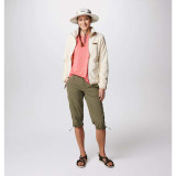 Columbia Women's Fire Side II Sherpa Full Zip Fleece Jacket in Chalk side view